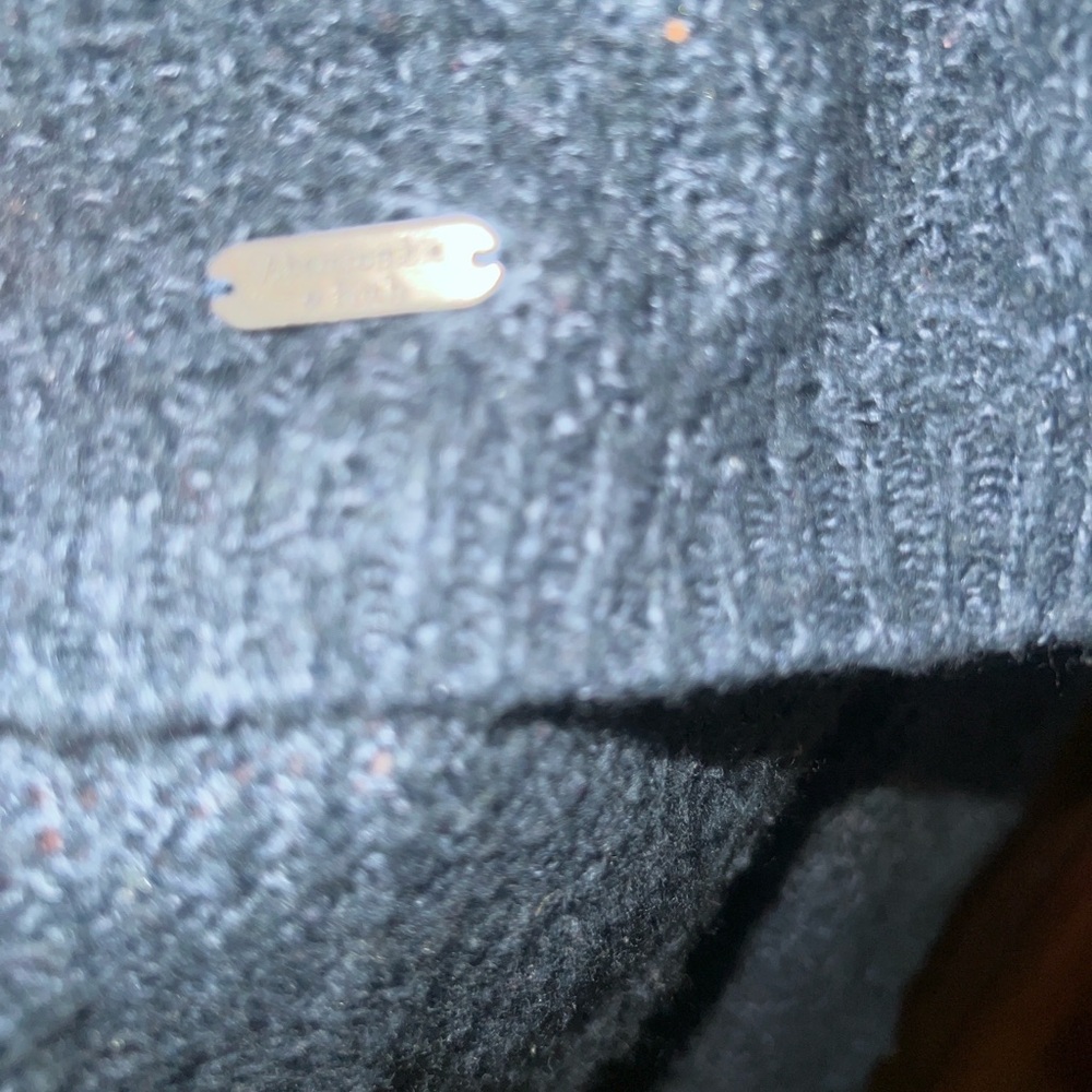 Women's Gray‎ Open Front wool blend Cardigan Sweater small - Picture 3 of 5